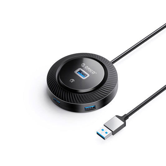ORICO 0.3M 4 in 1 USB A Round Hub with USB-A 2.0 / 3.0 Outputs, 5Gbps Data Transfer Rate for Windows, Mac OS, Linux | YK1-U2