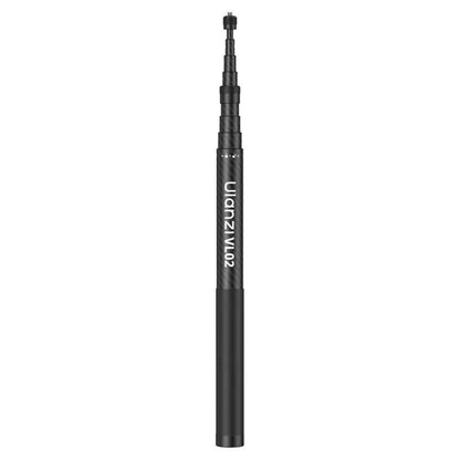 Ulanzi VL02 Carbon Fiber Selfie Stick Monopod with Up to 2.7 Meters Max Height, 1/4" Thread Hole Mount & Screw for GoPro, Insta360, DJI Osmo Action Camera | T096
