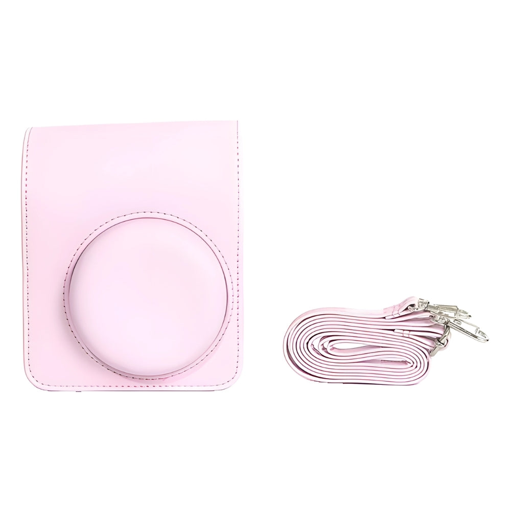 Pikxi Instax Mini 13 Camera Bag PU Leather Protective Case with Adjustable Shoulder Strap | BMS13