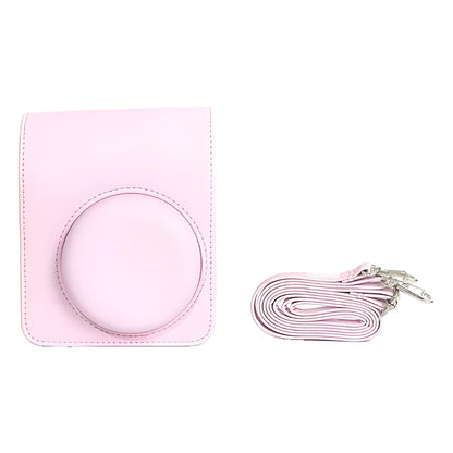 Pikxi Instax Mini 13 Camera Bag PU Leather Protective Case with Adjustable Shoulder Strap | BMS13