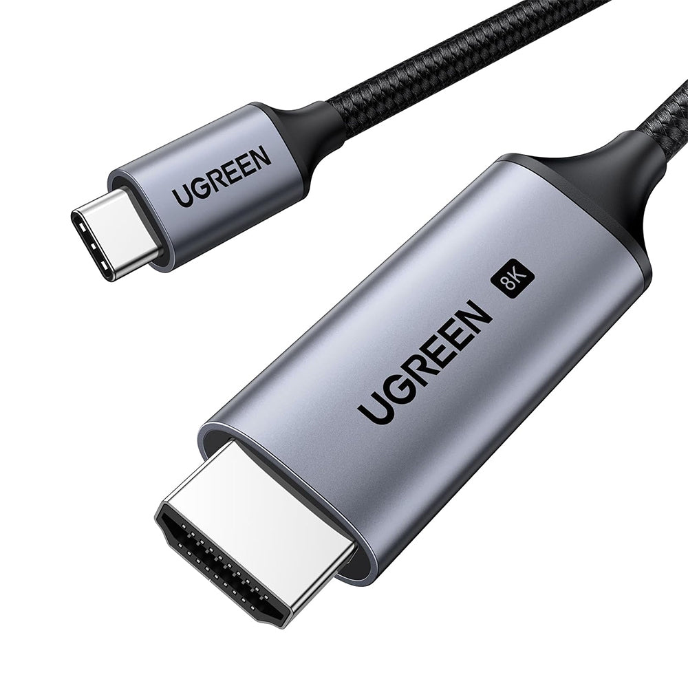 UGREEN 1M (3.3ft) USB-C to HDMI 2.1 Cable – 8K@60Hz & 4K@240Hz Ultra HD Video Adapter Cord