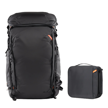 PGYTECH OnePro Flex Backpack - Modular Camera & Drone Gear Bag with Insert Organizer, Quick-Access Pockets, Laptop Compartment, Tripod Holder, Anti-Lost Apple AirTag Pocket & Weather-Resistant Design for Outdoor Photography & Travel