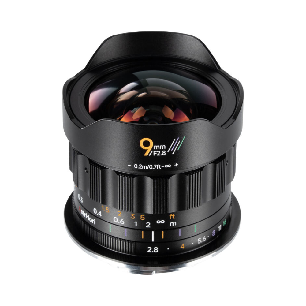 AstrHori 9mm F2.8 Ultra Wide-Angle APS-C Manual Focus Lens for E / X / M43 / RF / Z Mount