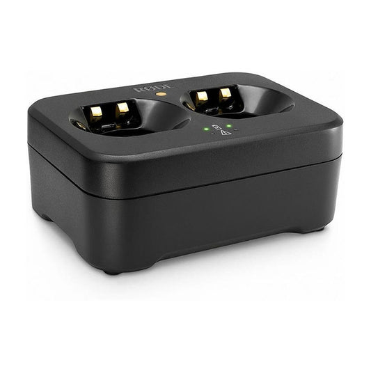 RODE RS-1 Recharge Station (2-Dock) Charging Dock for Interview PRO, TX-M2 Microphones and LB-1 Battery with Locking Power Connector - Audio Accessories