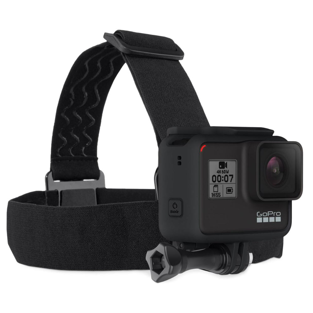GoPro POV Head Strap and Quick Clip 3-Prong Adapter Compatible with GOPRO HERO 11 / 10 and Legacy Action Cameras | ACHOM-001