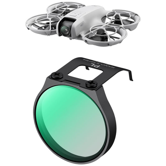 K&F Concept Nano X Series CPL Circular Polarizing Lens FIlter for DJI Neo Drone with Imported AGC Optical Glass, Multi Layer Coated for Drone Photo / Video