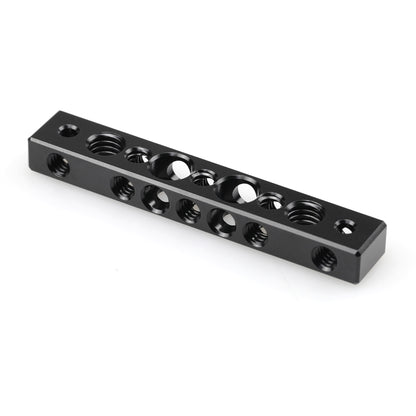SmallRig Cheese Bar with Multiple 1/4"-20 and 3/8"-16 Threaded Holes and RED Screw Spacing for DIY Camera Accessories and Monitor Mount 1091
