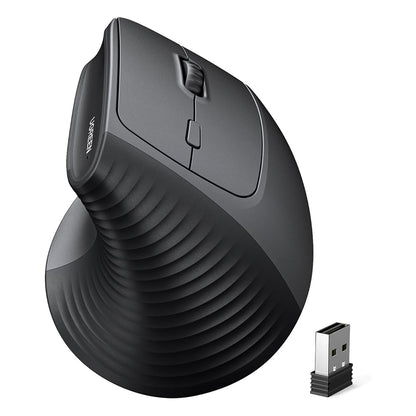 UGREEN Wireless 2.4GHz Ergonomic Vertical Mouse with 1000 / 1600 / 2000 / 4000 DPI Max 10m Control