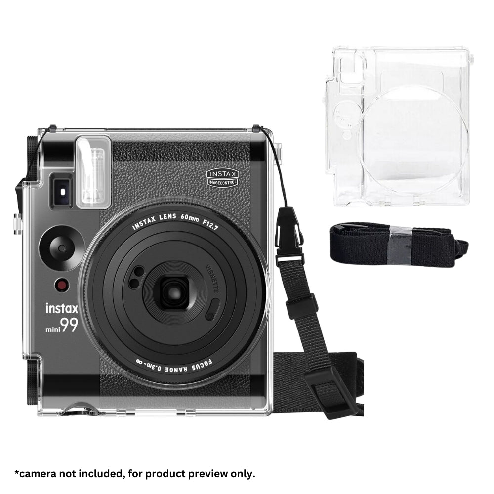 Pikxi Protective Clear Case for FUJIFILM Instax Mini 99 Instant Film C ...