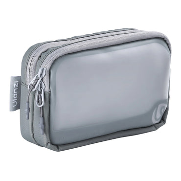Ulanzi BP15 SeeClear Tech Pouch Kit Compact Organizer Storage Bag with Removable Dividers, Splashproof, Elastic Strap for Digital / Action Cameras, Pocket Sized LED Lights, Mini Tripods, Camera Batteries & Accessories | B168 | B169 | B170