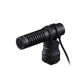 Canon DM-E100 Directional Stereo Microphone with Wired 3.5mm Audio Jack, Integrated Shock Mount, Windscreen for EOS Digital Camera, Vlogging, Video Recording & Production