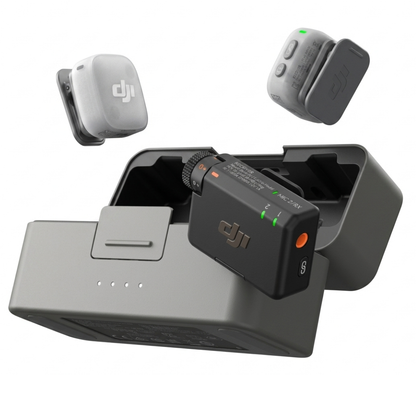 DJI Mic Mini 2 Wireless Microphone System 2TX + RX with Charging Case