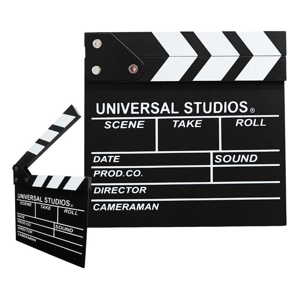 Cinepro 30 x 27cm | 20 x 20cm Wood Film Clapper Board for Movie Production