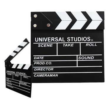 Cinepro 30 x 27cm | 20 x 20cm Wood Film Clapper Board for Movie Production