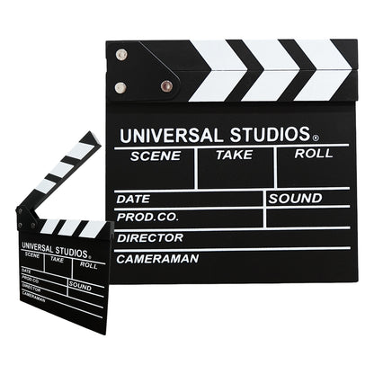 Cinepro 30 x 27cm | 20 x 20cm Wood Film Clapper Board for Movie Production