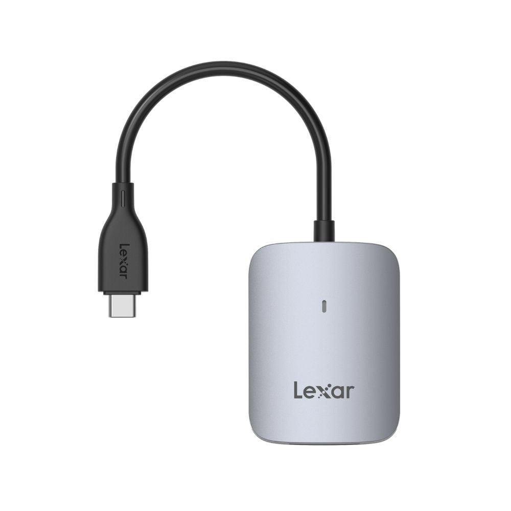 Lexar RW515 CFexpress Type A USB-C Reader, 900MB/s Transfer Speed, USB 3.2 Gen 2, Comes w/ USB-A Adapter