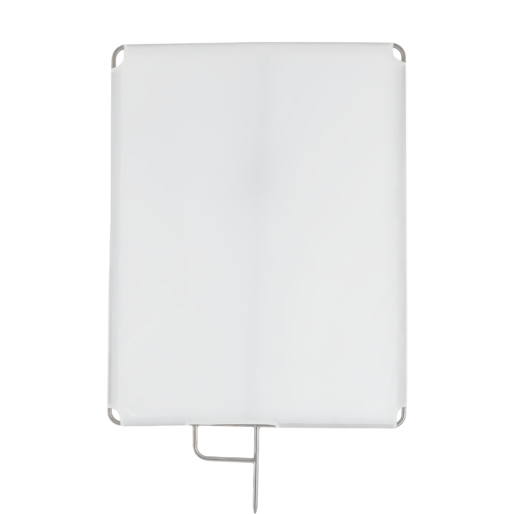 Dearkol 70x90cm / 120x120cm Stainless Steel Flag Panel with Soft Diffuser | HB-2836SS, HB-4848SS