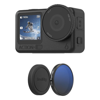 SmallRig DJI Osmo Action 6 Lens Filter Kit ND8 / ND16 / ND32 / CPL / Black Mist 1/4 / UV Ultraviolet