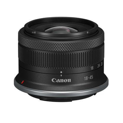 Canon RF-S 18-45mm f/4.5-6.3 IS STM Wide-angle to Standard Zoom Lens for RF-Mount APS-C Mirrorless Digital Cameras