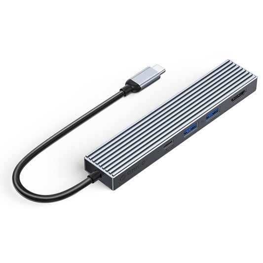 ORICO USB 3.2 Gen 2 Type C Hub Adapter with 100W PD Fast Charging & HDMI 4K/60Hz Video Output for PCs, MacBook, Computer Desktops & Laptops (Windows, macOS, Linux) | USB Hub Extension Docking Station | ORICO-EHF