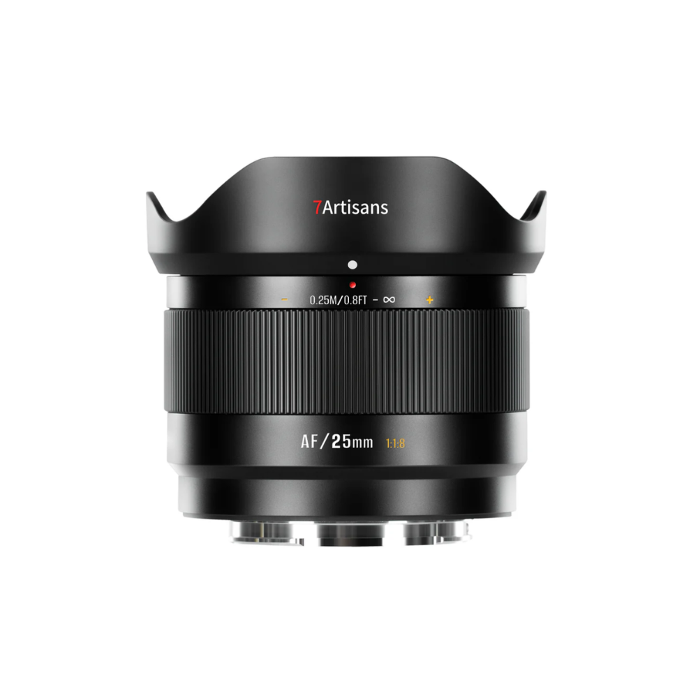 7Artisans AF 25mm F1.8 Lite APS-C Autofocus Prime Camera Lens for Sony E & Fujifilm X Mount 