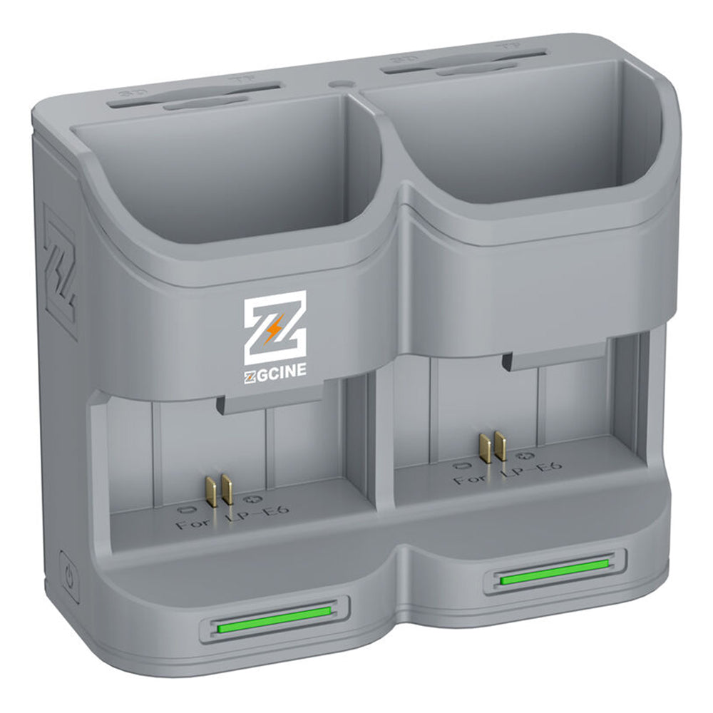 ZGCINE Dual / Triple Battery Charging Case & LP-E6P 2600mAh Camera Battery for Select Canon Camera