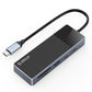 [CLEARANCE] ORICO Type C 4 in 1 Hub Compact and Portable Aluminum Alloy + ABS with 10Gbps Transfer Rate Type C USB 3.0 USB 3.2 USB A Type C PD 100W Drive Free Fast Cooling High-Performance Zero-Latency for Windows Mac OS Linux iPad | DH-2U2C
