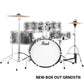 Pearl RS525SCC Roadshow 5-Piece Complete Drum Set with Cymbals