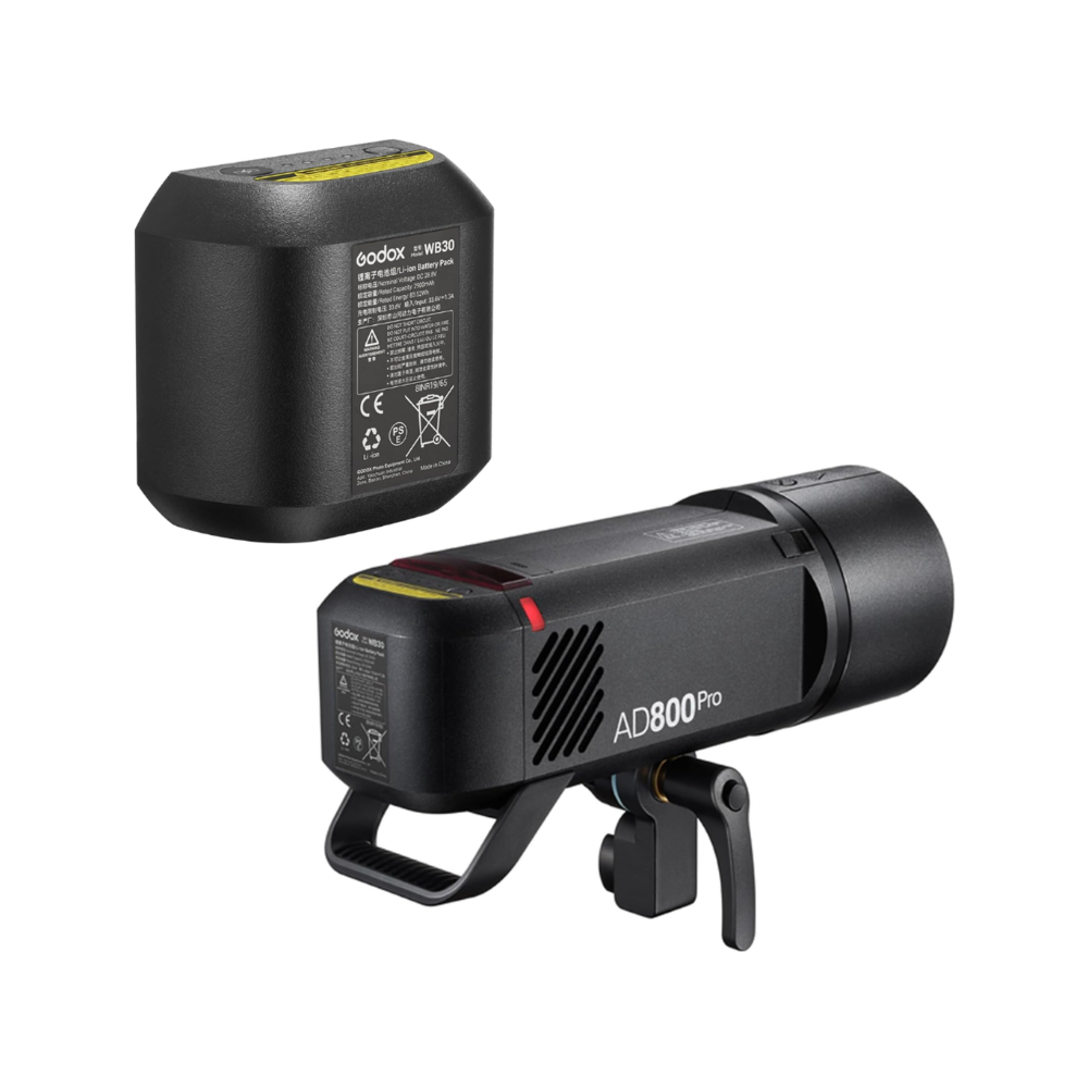 Godox WB30 Lithium-Ion 2900mAh Battery Pack for AD800Pro All-in-One Outdoor Flash with 300 Full-Power Flashes