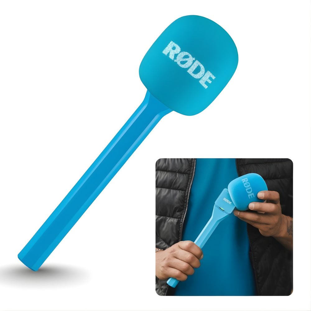 RODE Interview Go Handheld Adapter for Wireless GO (Black / Blue / Green / Orange / Pink / Purple)