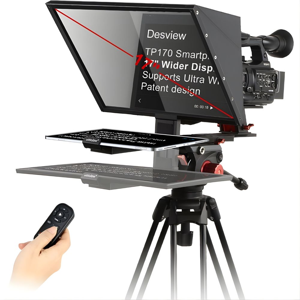 Desview TP170 Portable Teleprompter 17" Script Reader