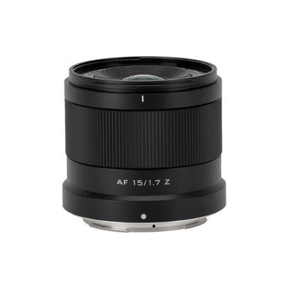 Viltrox AF 15mm f/1.7 Air Series Nikon Z-Mount APS-C Wide Angle Prime Lens with STM Autofocus Motor, Low-Light Bokeh, and Lightweight Design for Z30 / Z50 / Zfc / Z50II Mirrorless Cameras