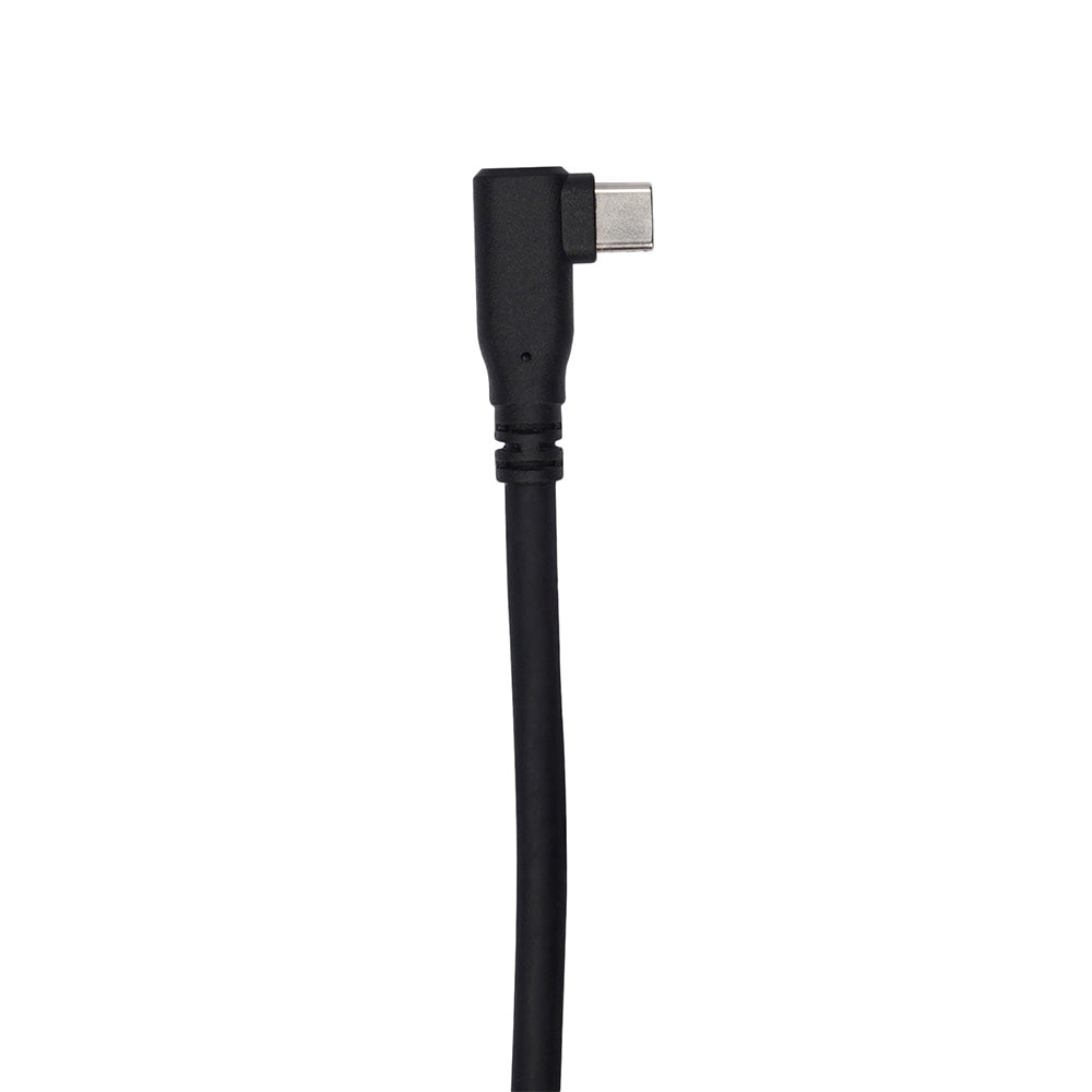 OBSBOT 5 / 20-Meters USB Type-A to Type-C Male Right Angled Data & Power Cable with Ultra HD 4K High Transmission Speed for Tiny, Meet, Tail PTZ Streaming Cameras and Webcams