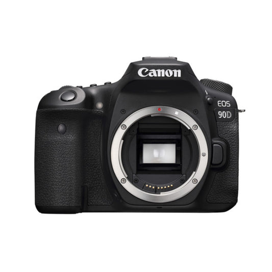 Canon EOS 90D DSLR  Camera Body with EF-S Lens Mount, 32.5MP APS-C CMOS Sensor DIGIC 8 Image Processor, 4K UHD Video Recording, Wi-Fi & Bluetooth, Dual Pixel Autofocus, Touch Screen LCD Display Monitor, Optical Viewfinder
