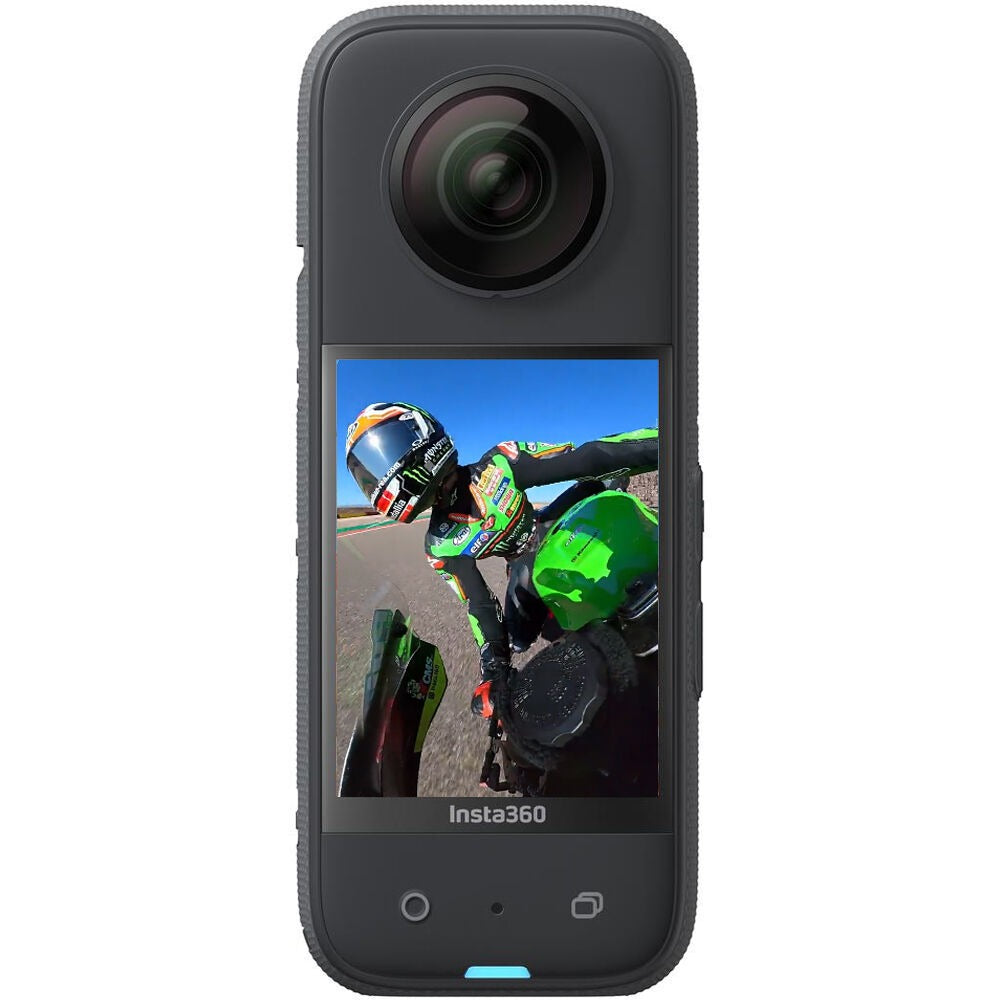 [Open Box] Insta360 ONE X3 Pocket 360° Action Camera with Active HDR, 1/2" 48MP Sensor, 5.7K Dual-Lens, Single Lens Mode, Max 33ft Waterproof, 2.29" LCD Touchscreen, Horizon Lock & Invisible Selfie Stick Effect, Bluetooth 5.0 Support