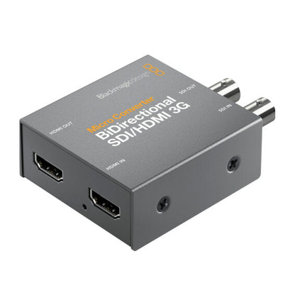 [CLEARANCE] Blackmagic Design SDI / HDMI 3G Bi-Directiol Video Micro Converter with USB C Power Supply Port for Digital Camera Computer PC Laptop Display Monitor Live Production and Broadcasting