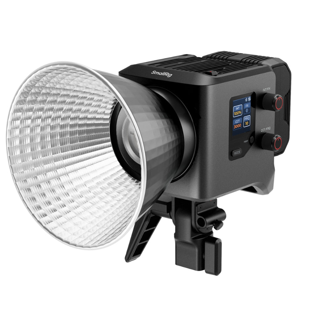 SmallRig RC220 PRO Series LED Video Monolight with 2700-6500K / 5600K CCT Range, Bowens S Mount, Quick Release V-Mount Battery, DMX Onboard & Wireless App Controls for Photography, Filmmaking, Vlogging & Live Recording | 4620 4625