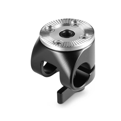 SmallRig 15mm Rod Clamp with Thumbscrew and ARRI Rosette Mount Compatible for Camcorder Handgrip and Support System 1686B