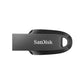 SanDisk Ultra Curve 512GB USB A 3.2 Gen 1 Flash Drive with 100MB/s Transfer Rate and RescuePRO Deluxe Support | Black, Mint Green, Indian Blue