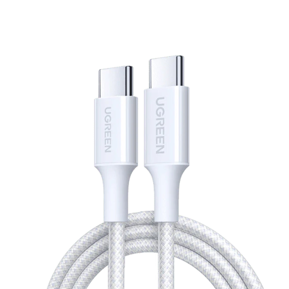 UGREEN L501/L5021M-2M USB-C to USB-C 3A/5A 60W-100W PD Fast Charging Braided Cable