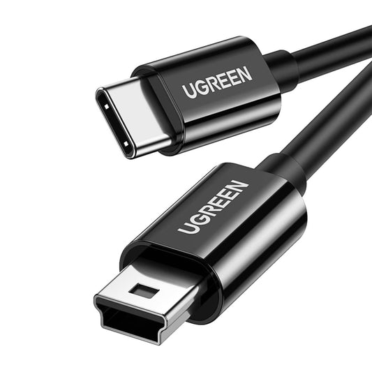 UGREEN USB-C to Mini USB Male to Male (1m) Thunderbolt 3 Data Sync Type C Cable for MacBook 2015/2016, iMac Pro, 2016 MacBook Pro and Chromebook Pixel to MP3 Players, Dash Cams, Action Camera & Digital Cameras | 50445