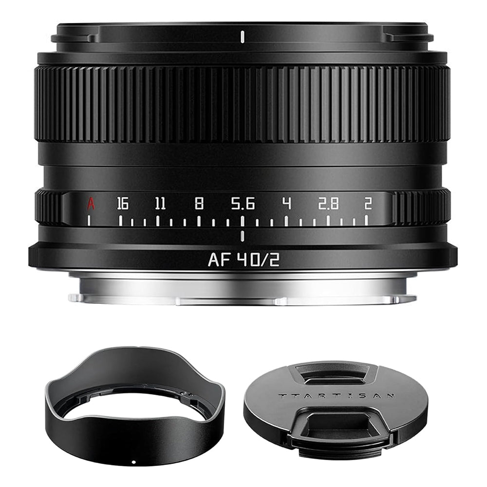 TTArtisan AF 40mm F2 Full Frame Autofocus Prime Lens for Leica L-Mount Cameras