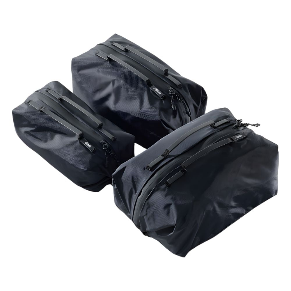 Matador Gear Cube Set 3-Pack 5L 3.9L 2.5L Utility Pouch Weatherproof for Travel & Outdoor Equipment