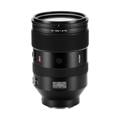 Viltrox AF 135mm  f/1.8 LAB FE Sony E-Mount AF Auto Focus Medium Length Prime Lens with Full Frame Format with VCM Focus Motor, Multi-Layer no Coating and Weatherproof Resistance