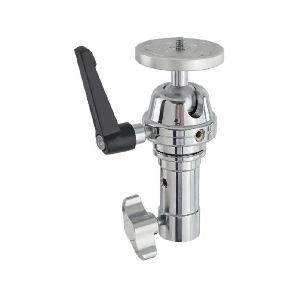 Dearkol Heavy Duty Camera Swivel Ball Head Joint Adapter Mount with 5/8" Light Stand Receiver | MB-70
