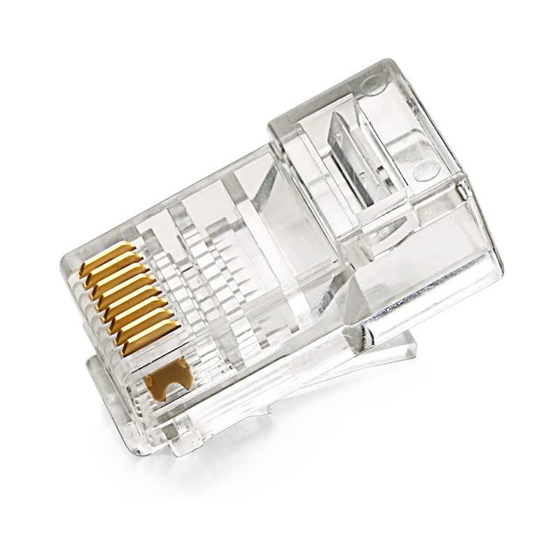UGREEN 10-Piece / 50-Piece CAT5, CAT5e RJ45 Ethernet Network Crimp Connector with Unshielded Crystal Head Design | 20329 20331