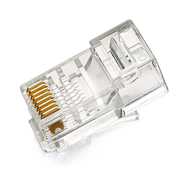 [CLEARANCE] UGREEN 50-Piece CAT5, CAT5e RJ45 Ethernet Network Crimp Connector with Unshielded Crystal Head Design | 20331