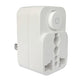 OMNI Universal Adapter Plug with Switch 10A 220V for Electrical Outlet & Sockets | WUS-102