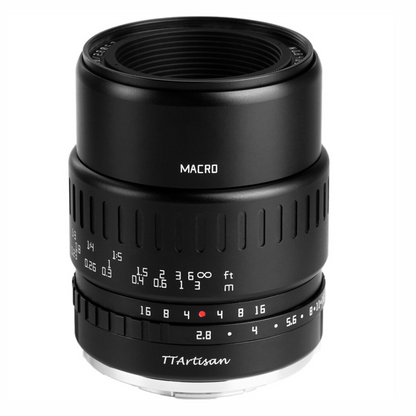 TTArtisan 40mm f/2.8 APS-C Format Sony E Mount Macro Prime Portrait Lens with Large Aperture, ED Glass, Manual Focus Mode, 1:1 Magnification and Smooth Bokeh for Mirrorless Camera Photography