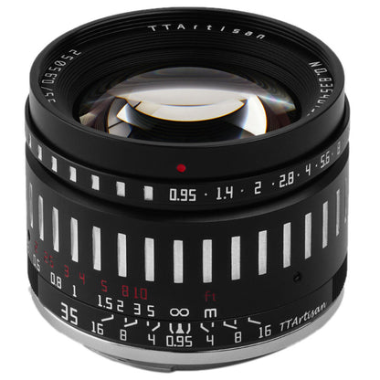 TTArtisan 35mm F/0.95 APS-C Format Sony E | Nikon Z | FUJIFILM X | Canon RF Mount Ultra Fast Prime Lens Large Aperture Full Metal Body, MF Manual Focus, 14" Focusing Distance, Clicked Aperture Ring for Smooth Bokeh, Low Light Photography